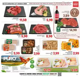 Volantino Eté Pagina 7: Aia durango alette pollo erbe extra hot €3,99, AIA kebab di pollo €3,99