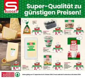 Volantino Interspar | S-Budget Pagina 2: Mirtilli S-BUDGET €3,99, Frutta Secca Mix S-BUDGET €9,99