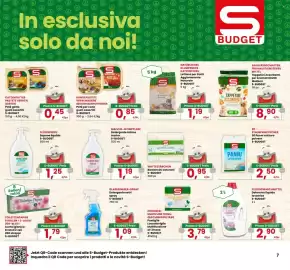 Volantino Interspar | S-Budget Pagina 7: Patè per cane gusti assortiti S-BUDGET €0,85, Patè gatto S-BUDGET €0,45