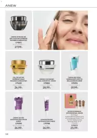 Catálogo AVON Página 120: Anew skin renewal €25,99, Anew crema colágeno dual sensitive+ €28,99