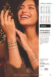 Catálogo AVON Página 129: Greta conjunto de 4 pulseras €11,50