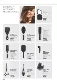 Catálogo AVON Página 150: Cepillo almohadillado €10,99, Cepillo para secador €10,99