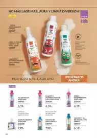 Catálogo AVON Página 162: Avon kids €23,95, Owlet champú y acondicionador 2 en 1 afrutado €6,59
