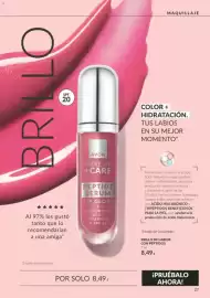 Catálogo AVON Página 27: Avon make up + care peptide serum lip gloss €8,49