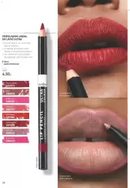 Catálogo AVON Página 28: Avon perfilador labial en lápiz ultra €6,50