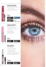 Catálogo AVON Página 40: Avon máscara fan-omenal volumen & separación €9,50, Loreal legendary lengths €9,50
