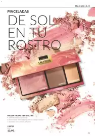 Catálogo AVON Página 53: Avon paleta facial 3 en 1 ultra €13,99