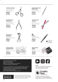Catálogo AVON Página 62: Tijeritas de uñas €8,50, Avon organizador de maquillaje €21,99