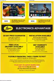 Leon's flyer week 38 Page 9: TCL 75" S45K Series 4K UHD HDR LED Smart TV €999,00