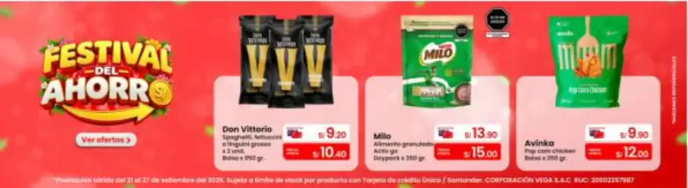 Catálogo Vega semana 39 Página 1