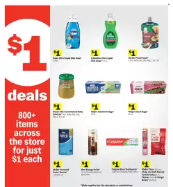 Meijer weekly ad week 39 Page 10: Meijer Sandwich Bags €1,00, Beech-Nut Conventional Baby Food Jar €1,00
