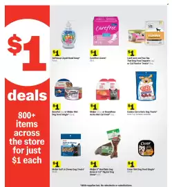Meijer weekly ad week 39 Page 11: I and Love and You Top That Dog Food Toppers or Cat Food or Treats €1,00