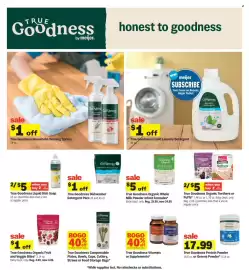 Meijer weekly ad week 39 Page 19: True Goodness Dishwasher Detergent Pacs