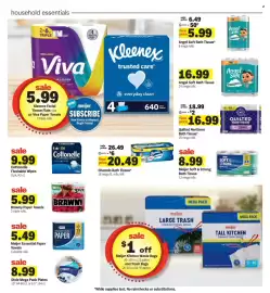 Meijer weekly ad week 39 Page 22: Meijer soft & strong bath tissue €8,99, Meijer Essential Paper Towels €5,49
