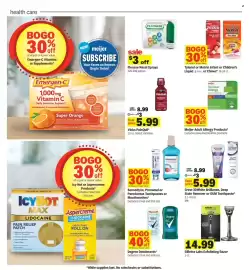 Meijer weekly ad week 39 Page 26: Flonase Nasal Sprays, Degree Deodorants