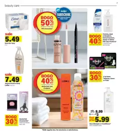 Meijer weekly ad week 39 Page 27: Pantene, Head & Shoulders, Herbal Essences, Aussie or Native Hair Care Products