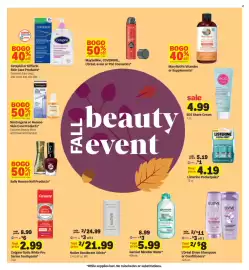 Meijer weekly ad week 39 Page 30: Listerine Pocketpaks €4,19, L'Oréal Elvive Shampoos or Conditioners €8,00