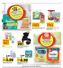 Meijer weekly ad week 39 Page 32: Baby Trend Baby Gear and Toys €51,99, Thomas' Tipsy Spooky Sport Cups