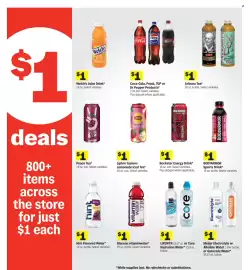 Meijer weekly ad week 39 Page 9: Rockstar Energy Drink €1,00, Lipton Fusions Lemonade Iced Tea €1,00