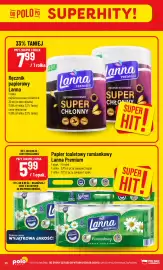 Polomarket gazetka tydzień 39 Strona 10: Ręcznik papierowy Lanna €7,99, Papier toaletowy rumiankowy Lanna Premium €5,99