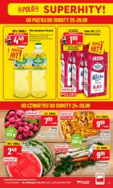 Polomarket gazetka tydzień 39 Strona 17: Mleko UHT Mleczna Polana 3,2% €1,99, Olej rzepakowy Marysia €4,49