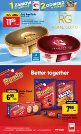 Polomarket gazetka tydzień 39 Strona 57: Lody Royal Gusto o smaku szarlotki €11,99, Ciastka Original Dumle €6,99