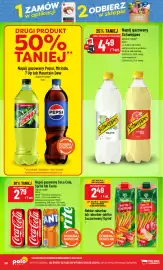 Polomarket gazetka tydzień 39 Strona 60: Nektar rabarbar Zaczarowany Ogród €2,49, Napój gazowany Coca-Cola €2,79