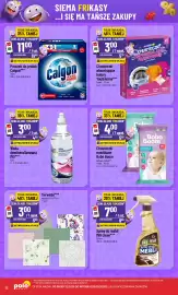 Polomarket gazetka tydzień 39 Strona 12: Chusteczki absorbujące kolory You & Home €3,00, Proszek do pralek Calgon €11,00