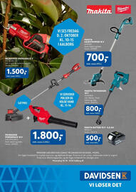 Davidsen tilbudsavis Side 16: Makita batteri 18 v - 6,0 ah €500,00, Makita trykrenser 18 V €800,00