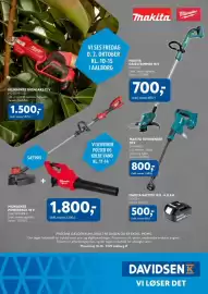 Davidsen tilbudsavis Side 16: Makita batteri 18 v - 6,0 ah €500,00, Makita trykrenser 18 V €800,00