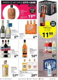 Citti tilbudsavis uge 39 Side 14: Cinzano Vermouth €6,99, Wittenseer IsoSport Vital €0,59