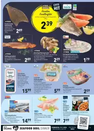 Citti tilbudsavis uge 39 Side 9: Lauenroth Nordseekrabben-Lachs-Cocktail €5,99, TK Rotbarschfilet €7,49