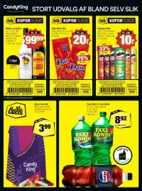 Calle tilbudsavis Side 2: Pepsi Max el. Faxe Kondi €892,00, Calle Candy King €3,99