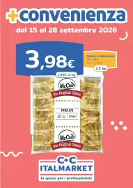 Volantino C+C Italmarket Pagina 1: Patate a bastoncino Mc Cain €3,98
