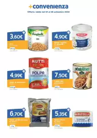 Volantino C+C Italmarket Pagina 10: Polpa di pomodoro Mutti €4,99, Funghi tagliati al naturale Iposea €4,90
