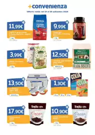 Volantino C+C Italmarket Pagina 12: Cuorino mini biscotto dopo caffè Prada €12,50, Müesli croccante Venosta €3,99