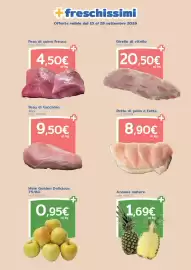 Volantino C+C Italmarket Pagina 4: Girello di vitello €20,50, Fesa di tacchino Aia €9,50
