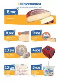 Volantino C+C Italmarket Pagina 6: Asiago fresco dop Casearia Monti Trentini €8,90, Cuor di Fassa 1/4 €10,90