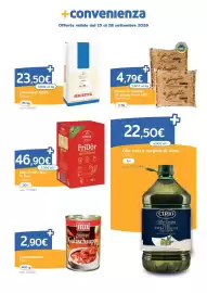 Volantino C+C Italmarket Pagina 9: Olio Fridòr bag in box Olitalia €46,90, Pasta di semola di grano duro IGP Garofalo €4,79