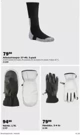Biltema reklamblad Sida 15: Arbetsstrumpor 37-40, 3-pack €79,90, Vantar, L/XL €94,90