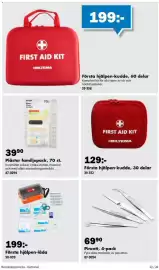 Biltema reklamblad Sida 22: Biltema första hjälpen-kudde €199,00, Biltema första hjälpen-kudde €129,00