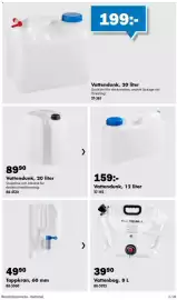Biltema reklamblad Sida 3: Vattendunk €159,00, Vattendunk €89,90