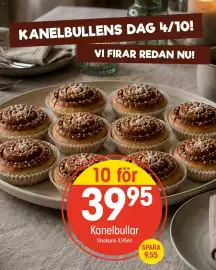 EKO reklamblad vecka 39 Sida 8: Kanelbullar €39,95