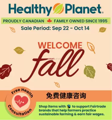 Healthy Planet (valid until 14-10)