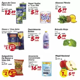 Tabloide Dia Página 5: Búfalo - desinfetante €5,99, Downy - amaciante concentrado €16,90