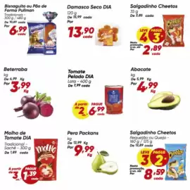 Tabloide Dia Página 7: De - abacate €4,99, Cheetos - salgadinho €2,89