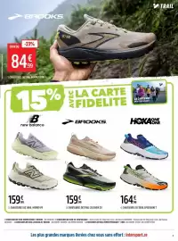 Catalogue Intersport page 3: New Balance Chaussures de trail Hierro V9 €159,99