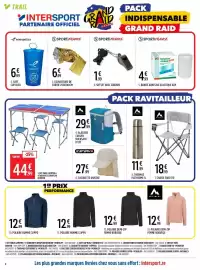 Catalogue Intersport page 6: SPORTiFRANCE SIFFLET AVEC CORDON €1,99, Velpeau strapp €4,99