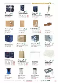 Catalogue Retif page 15: Design by R Papier cadeau "Merry Christmas" €31,99, Orfèvre Papier cadeau €46,99