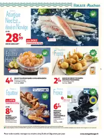 Catalogue Auchan Supermarché page 5: POISSONNIER CREVETTES DÉCORTIQUÉES CUITES RÉFRIGÉRÉES €4,99
